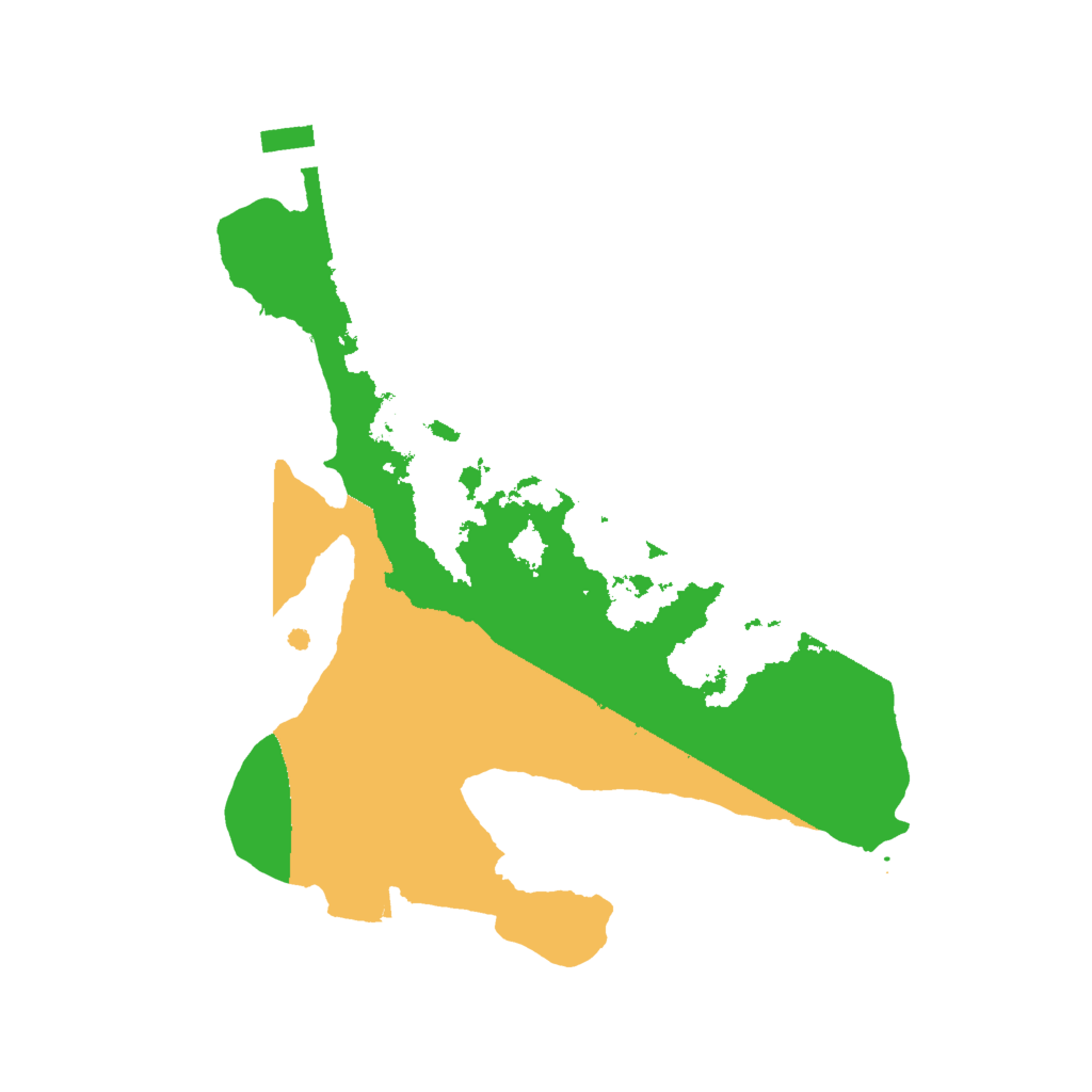 Biome Rust Map: Procedural Map, Size: 2008, Seed: 122121