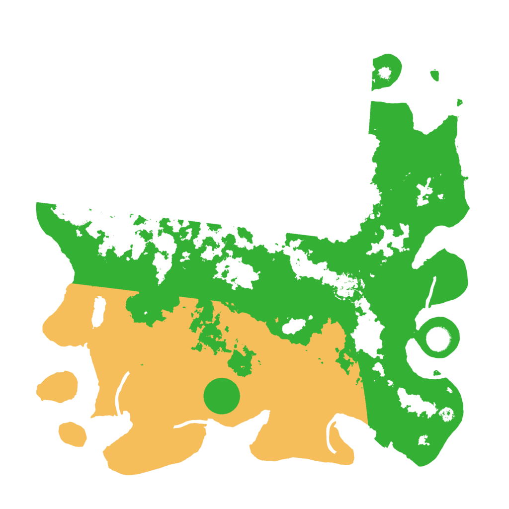Biome Rust Map: Procedural Map, Size: 3700, Seed: 1374