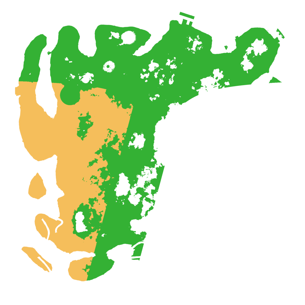 Biome Rust Map: Procedural Map, Size: 4050, Seed: 332472070