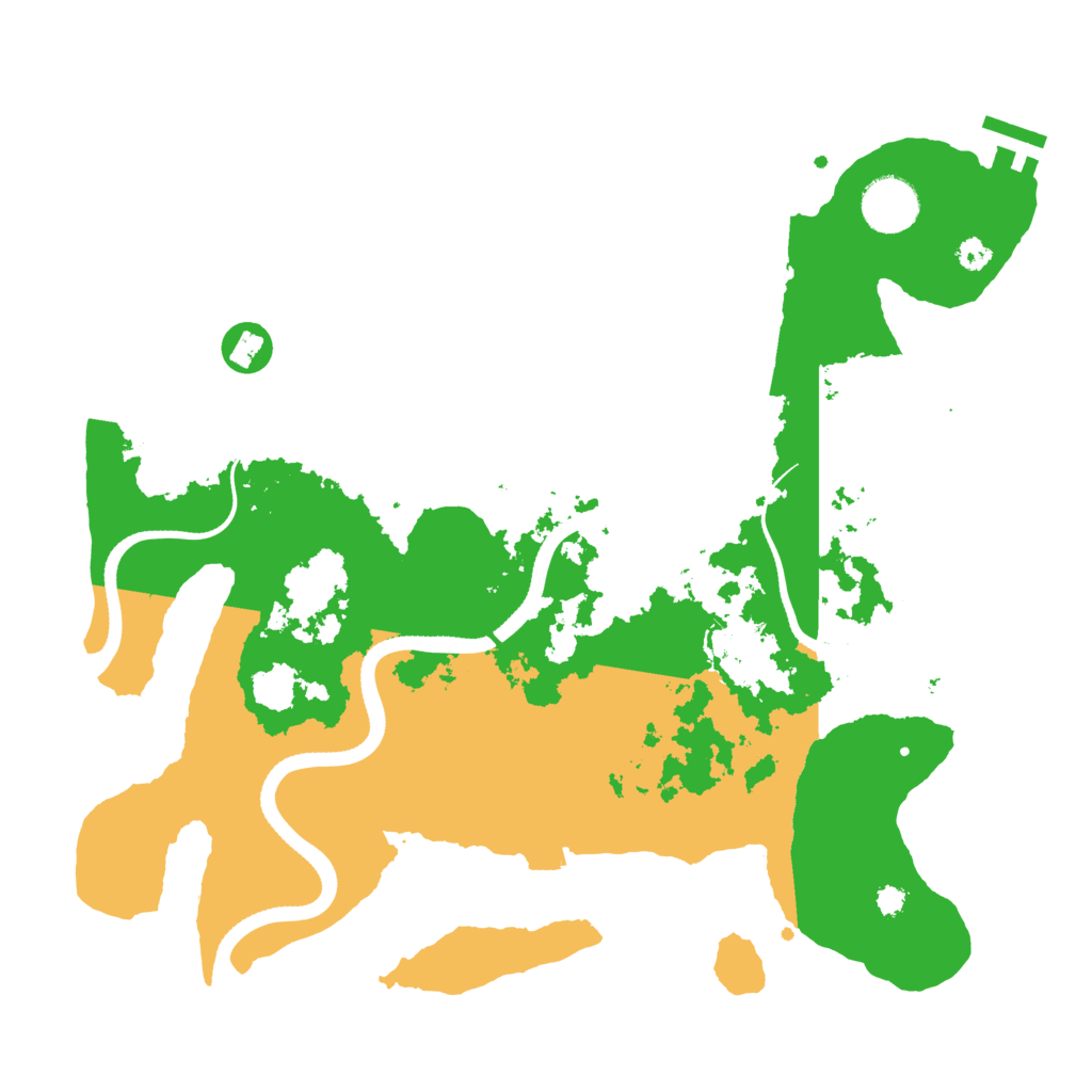 Biome Rust Map: Procedural Map, Size: 3400, Seed: 51753869