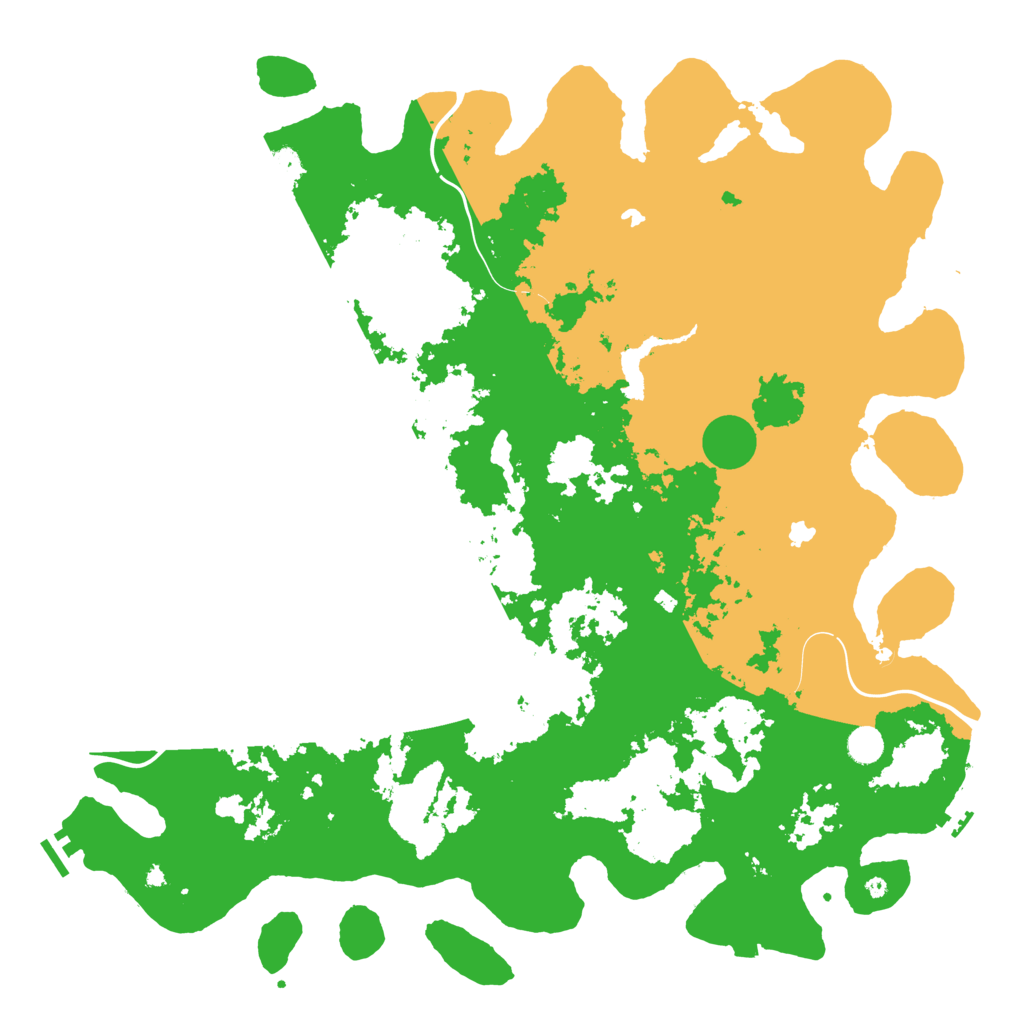 Biome Rust Map: Procedural Map, Size: 5000, Seed: 24102023