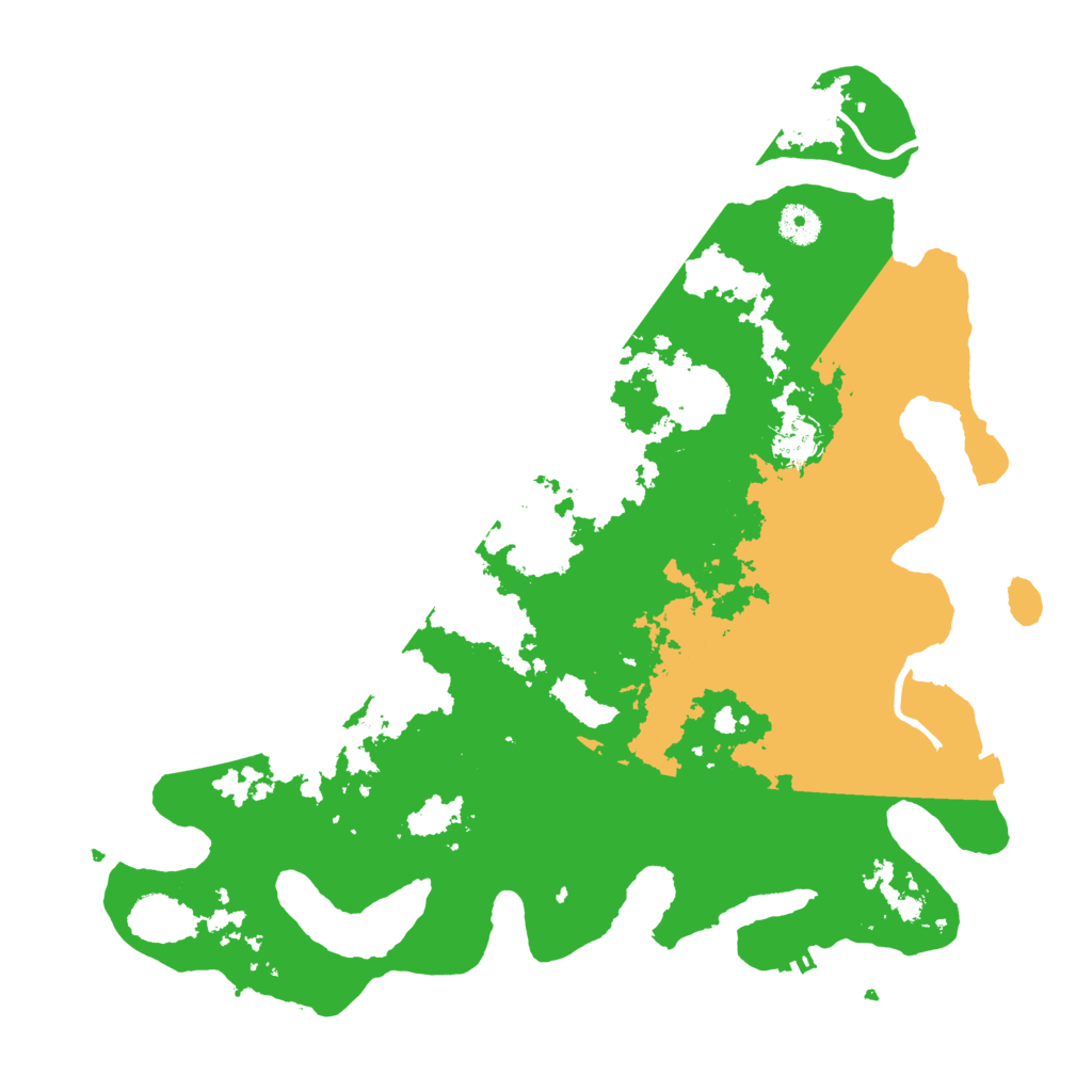 Biome Rust Map: Procedural Map, Size: 4000, Seed: 395406476