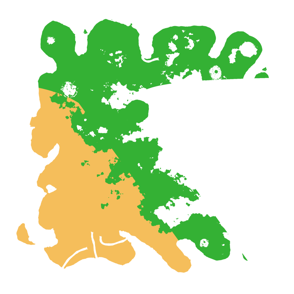 Biome Rust Map: Procedural Map, Size: 3500, Seed: 69023018