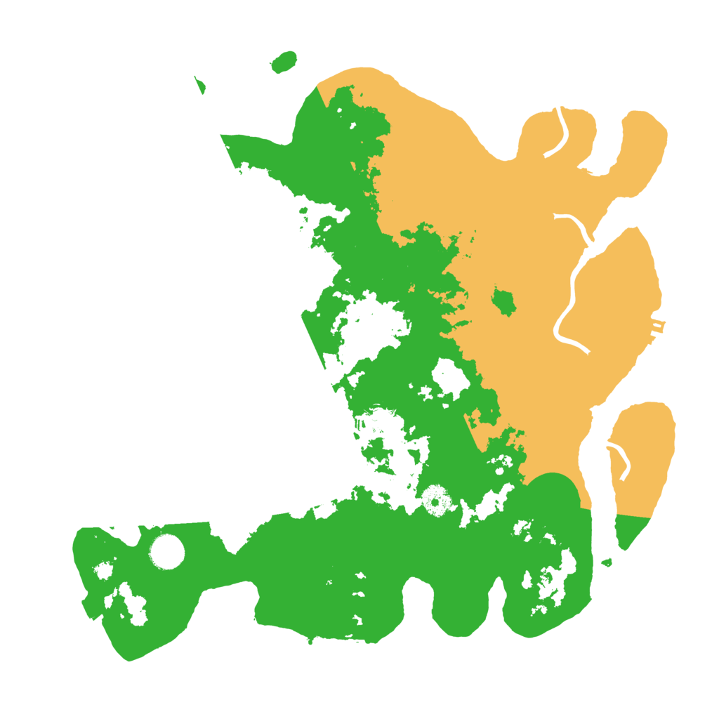 Biome Rust Map: Procedural Map, Size: 3650, Seed: 90023656