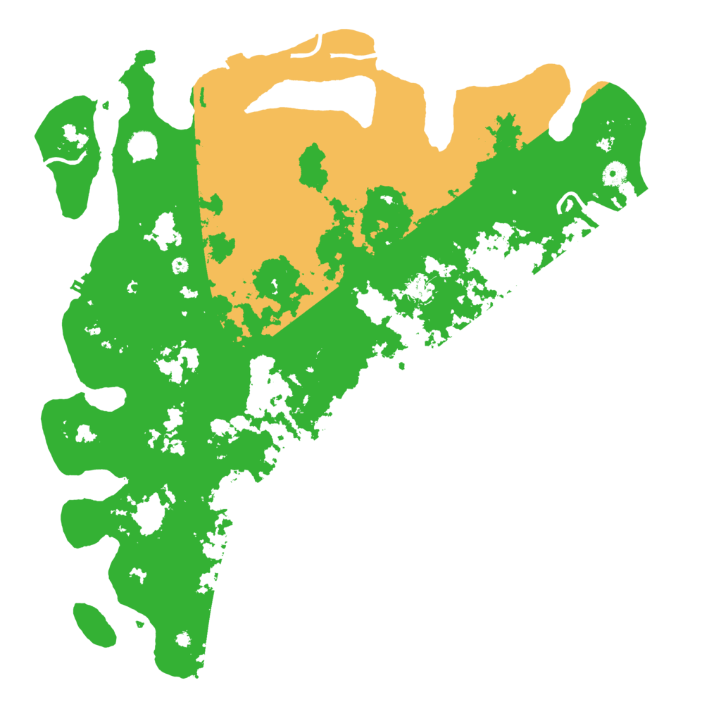 Biome Rust Map: Procedural Map, Size: 4500, Seed: 92222