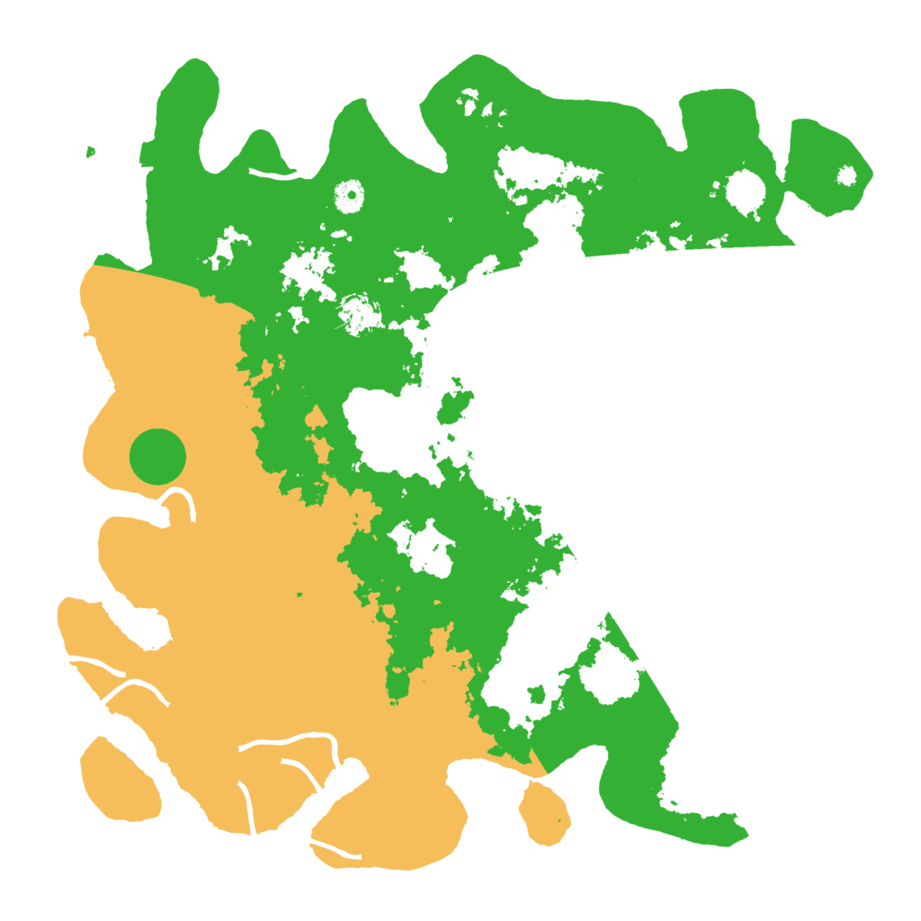 Biome Rust Map: Procedural Map, Size: 4300, Seed: 72711581