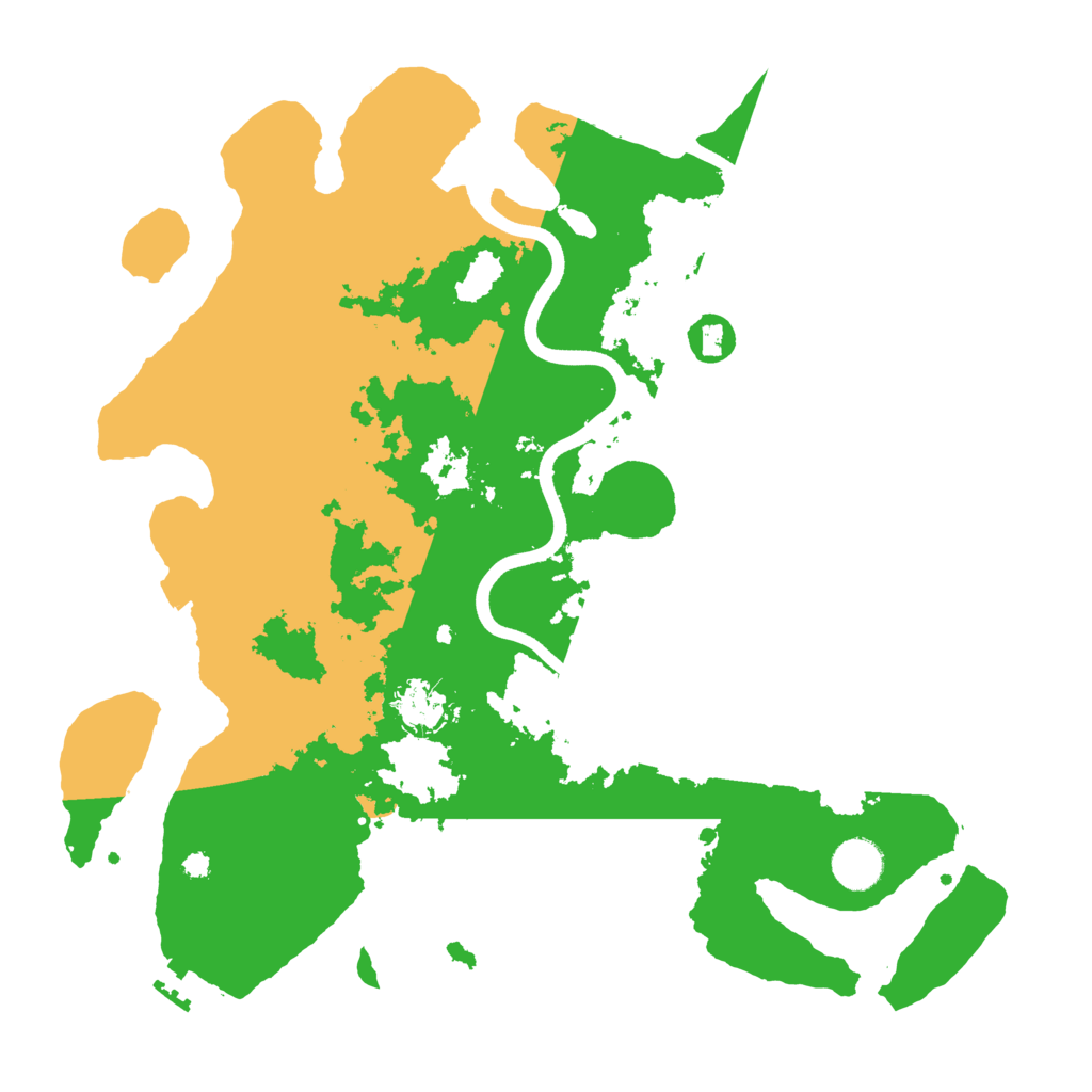 Biome Rust Map: Procedural Map, Size: 3750, Seed: 1267042408