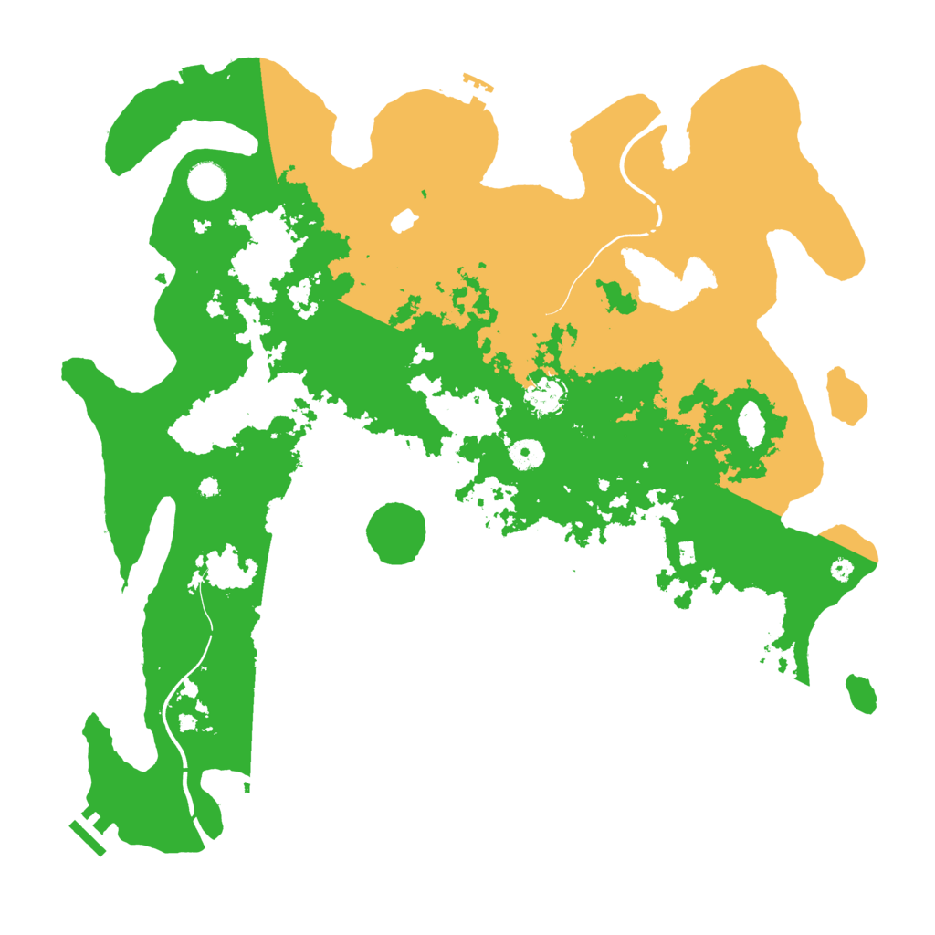 Biome Rust Map: Procedural Map, Size: 4250, Seed: 954117770