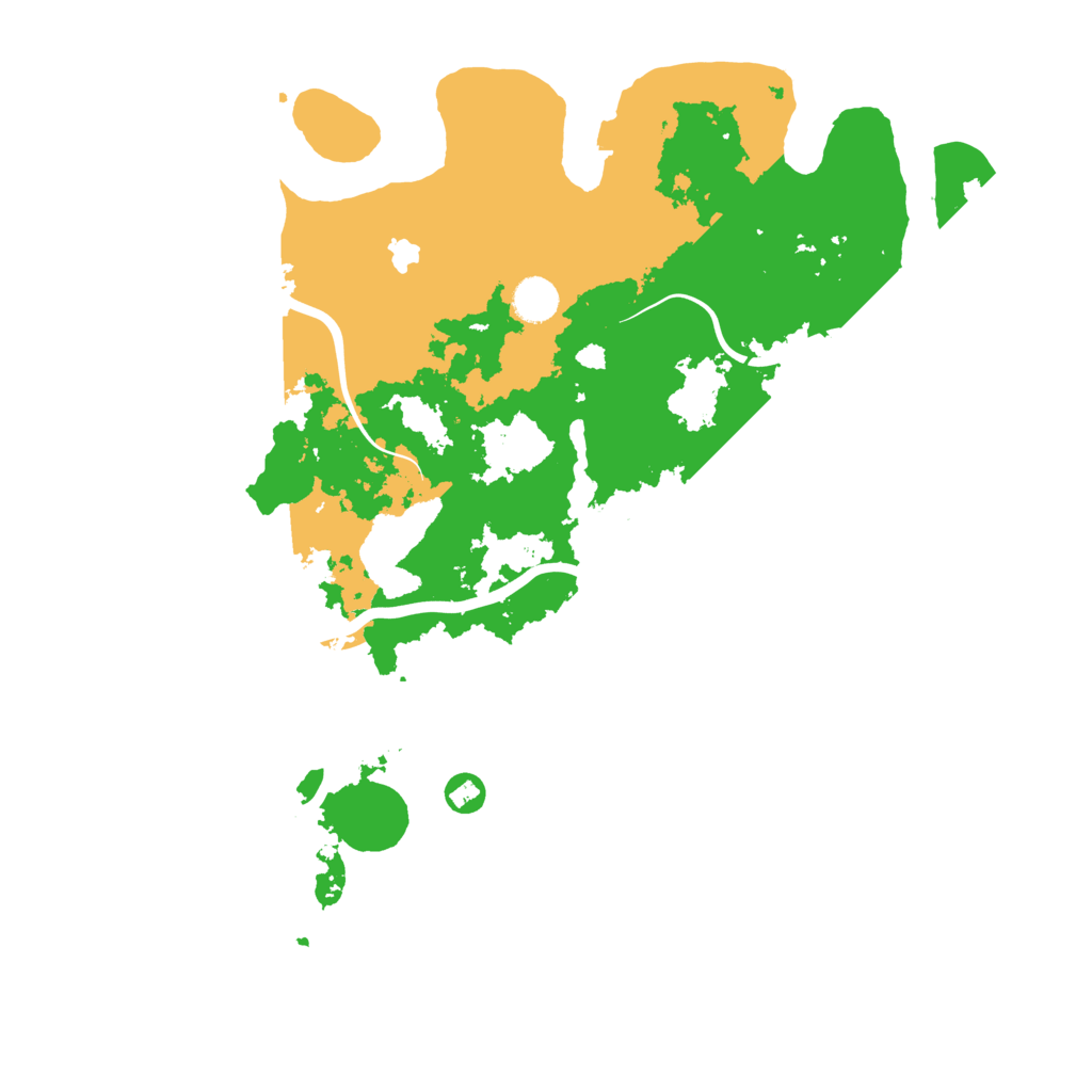 Biome Rust Map: Procedural Map, Size: 4250, Seed: 3713