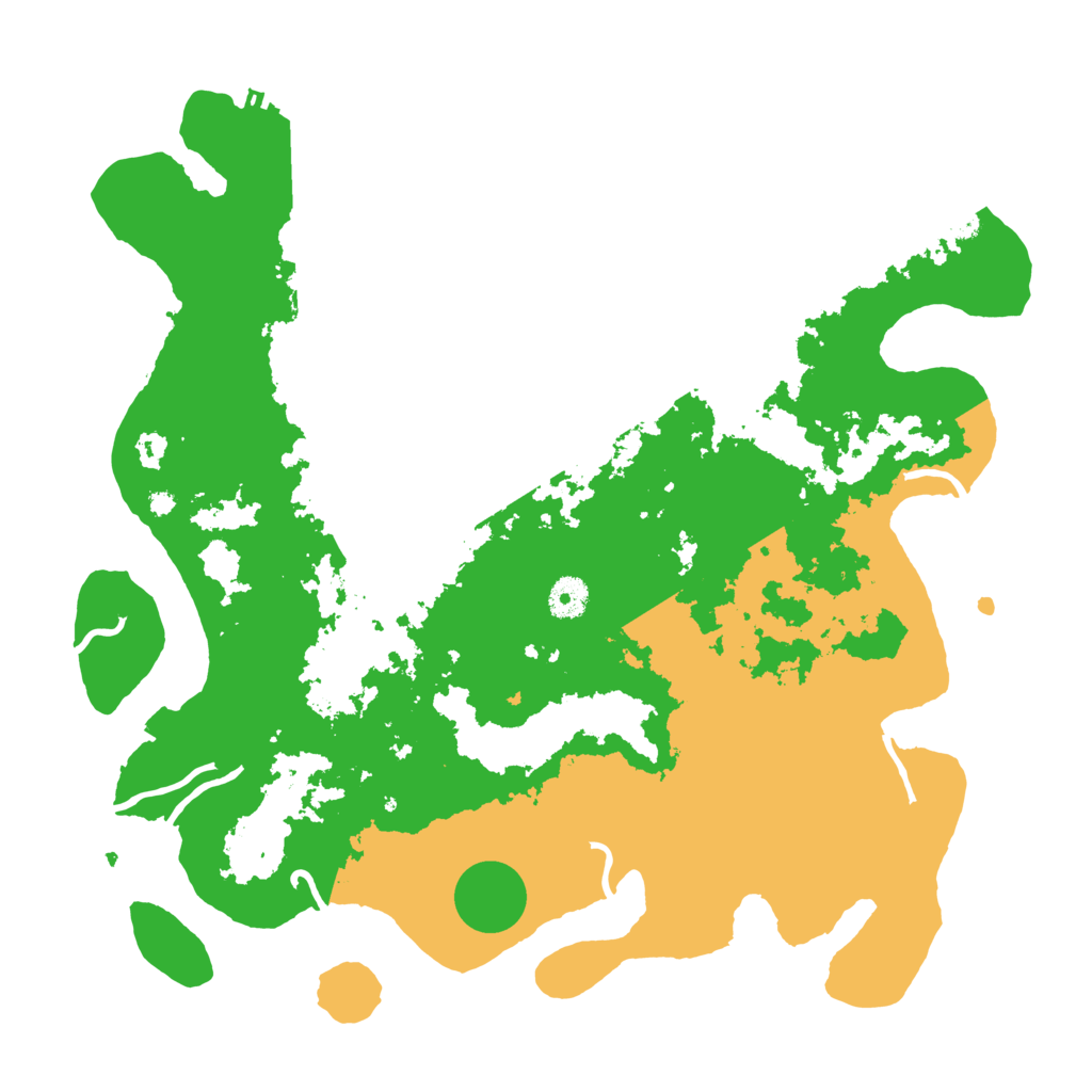 Biome Rust Map: Procedural Map, Size: 4000, Seed: 527013072