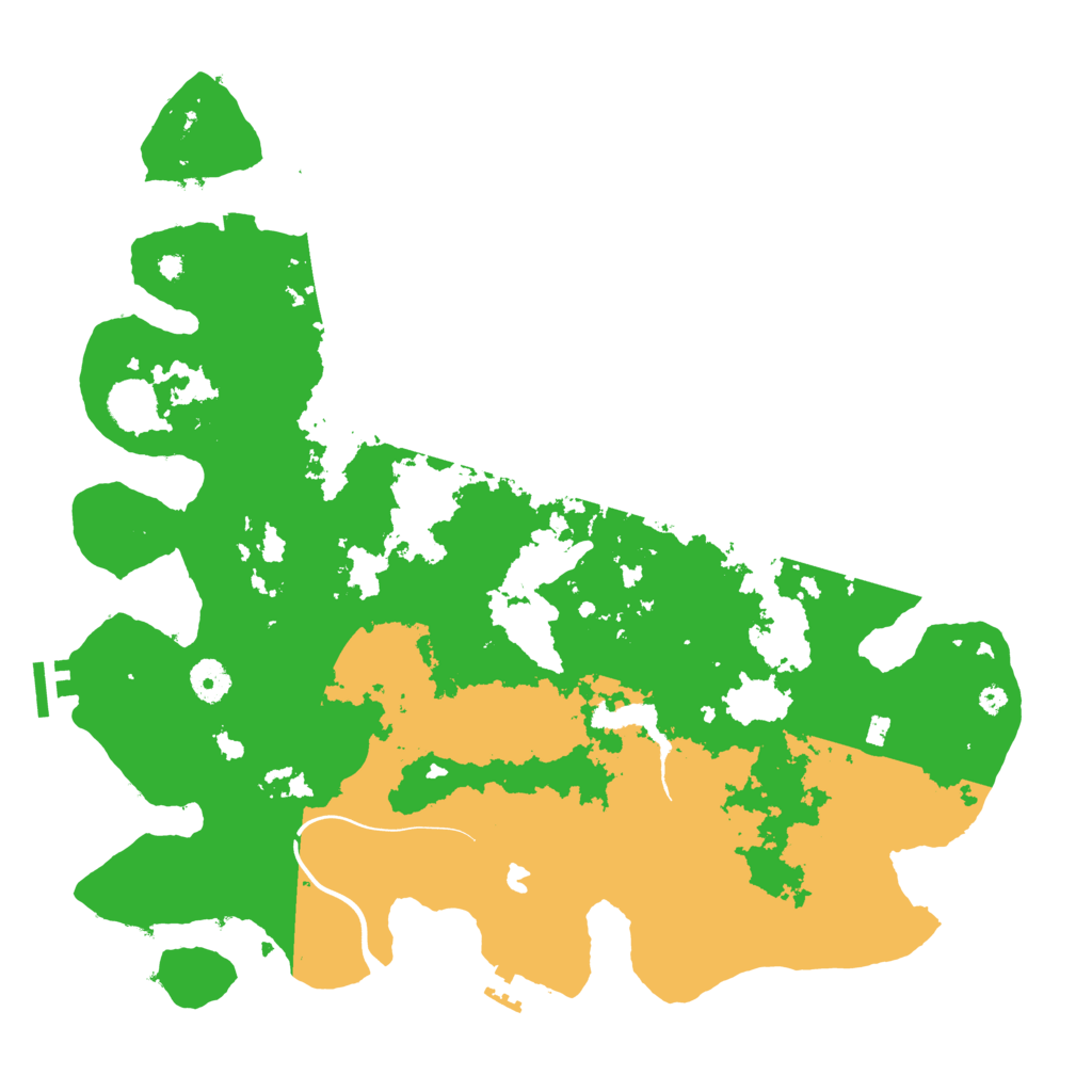 Biome Rust Map: Procedural Map, Size: 4000, Seed: 41831