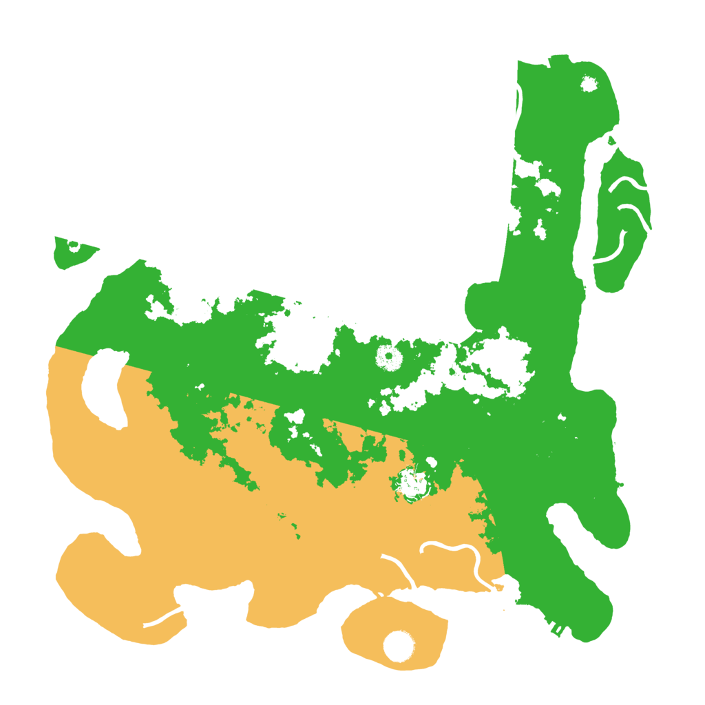 Biome Rust Map: Procedural Map, Size: 4000, Seed: 98672
