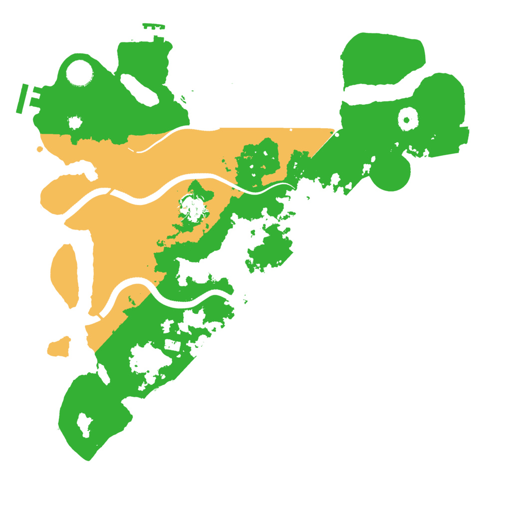 Biome Rust Map: Procedural Map, Size: 3450, Seed: 29871346