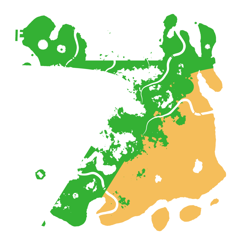 Biome Rust Map: Procedural Map, Size: 4300, Seed: 59785789