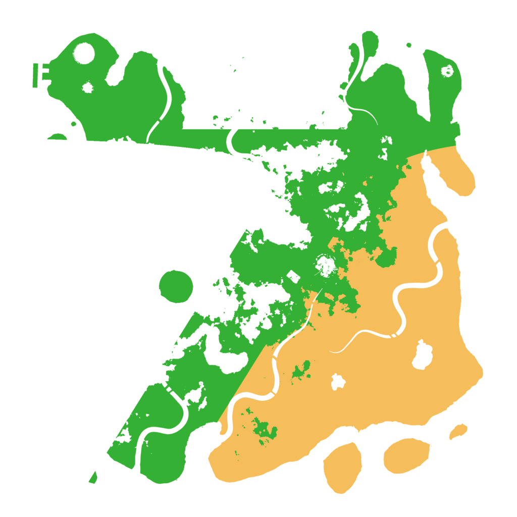 Biome Rust Map: Procedural Map, Size: 4300, Seed: 59785789