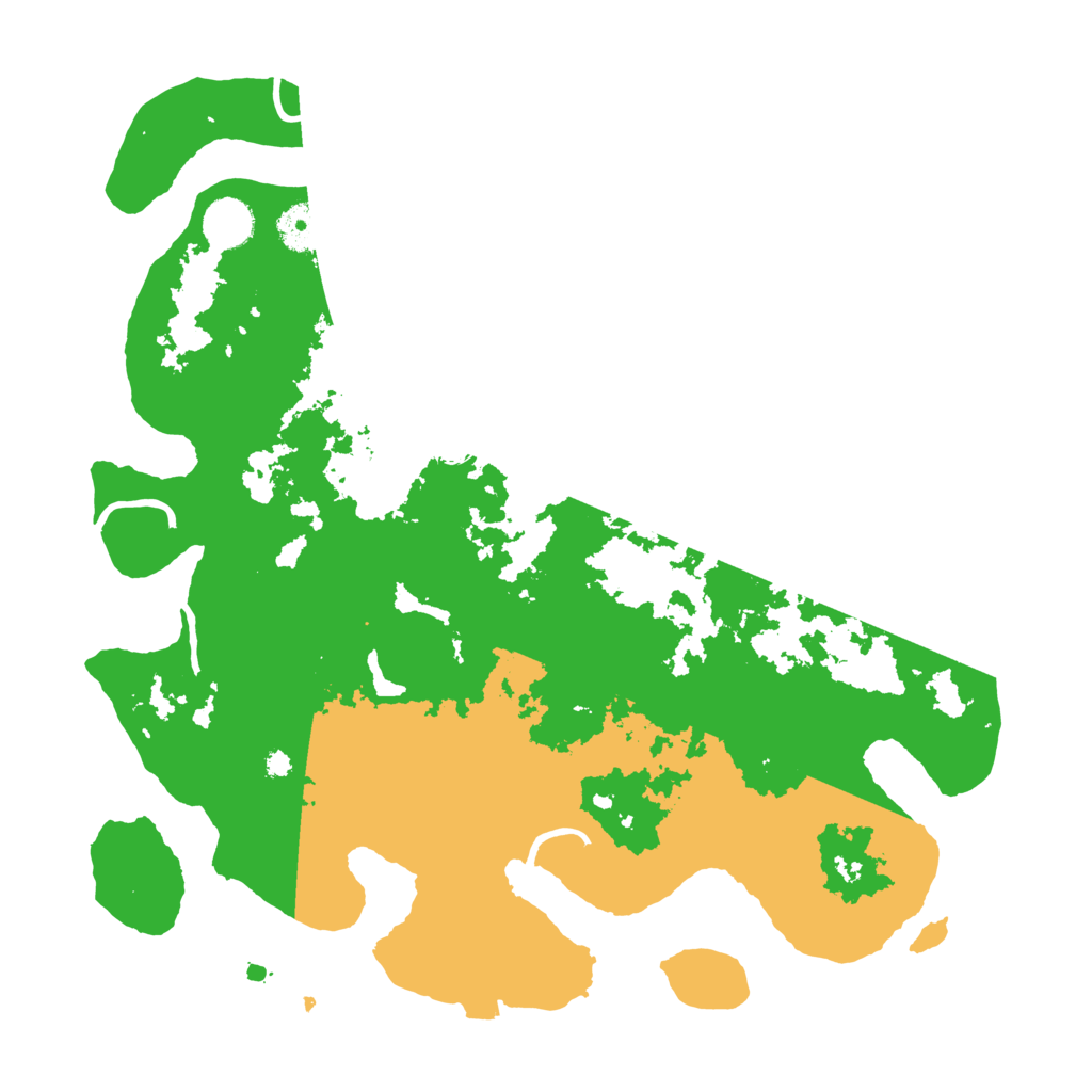 Biome Rust Map: Procedural Map, Size: 3800, Seed: 4386282