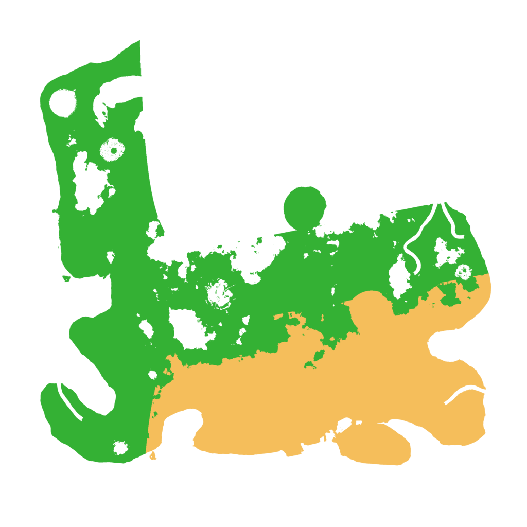 Biome Rust Map: Procedural Map, Size: 3450, Seed: 87079681