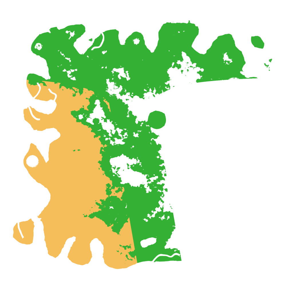 Biome Rust Map: Procedural Map, Size: 4300, Seed: 22134675