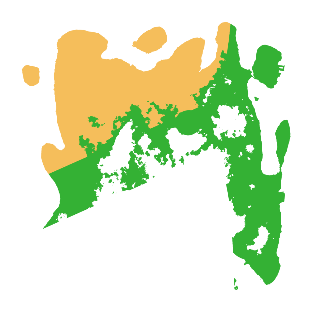 Biome Rust Map: Procedural Map, Size: 3550, Seed: 72056612