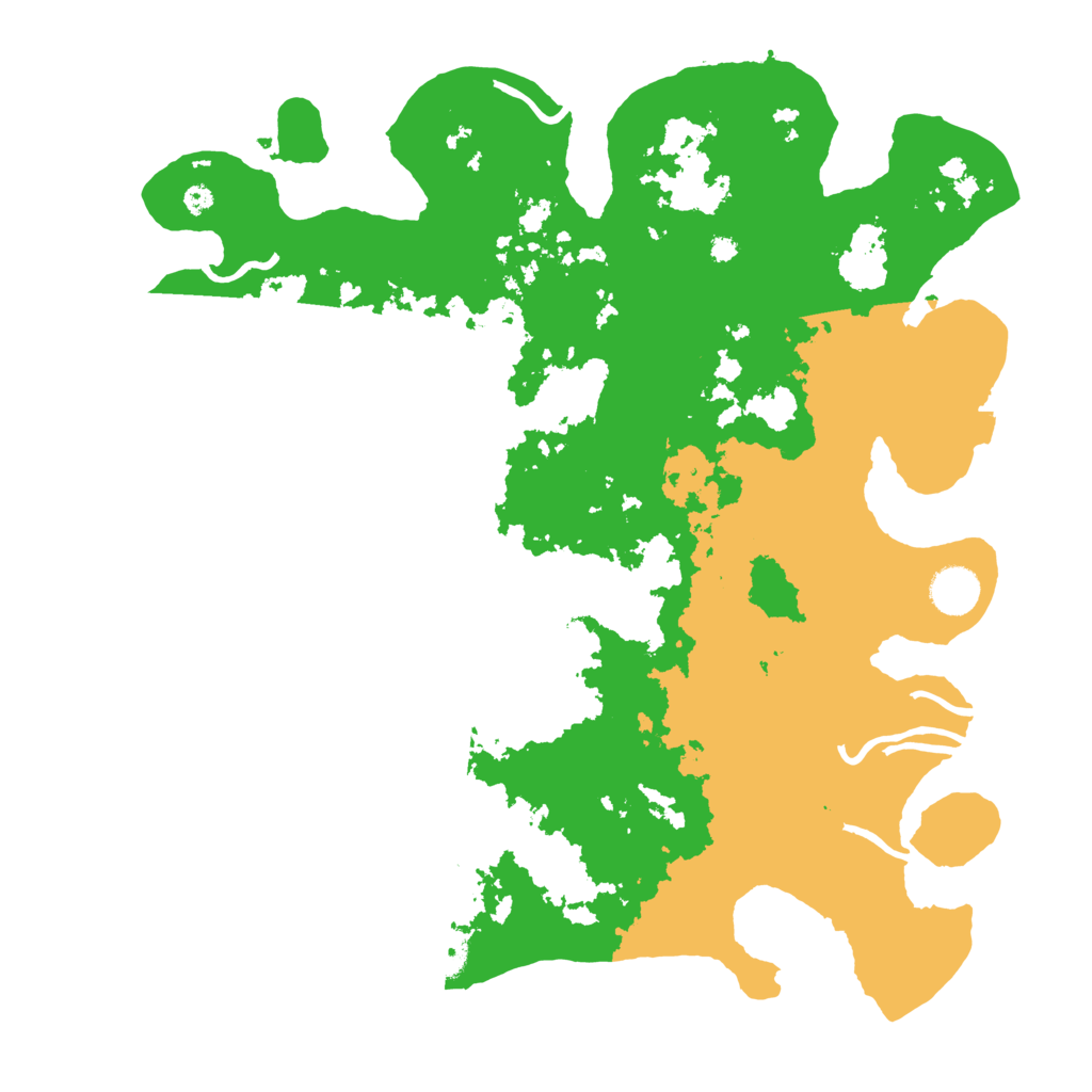Biome Rust Map: Procedural Map, Size: 3900, Seed: 37030361