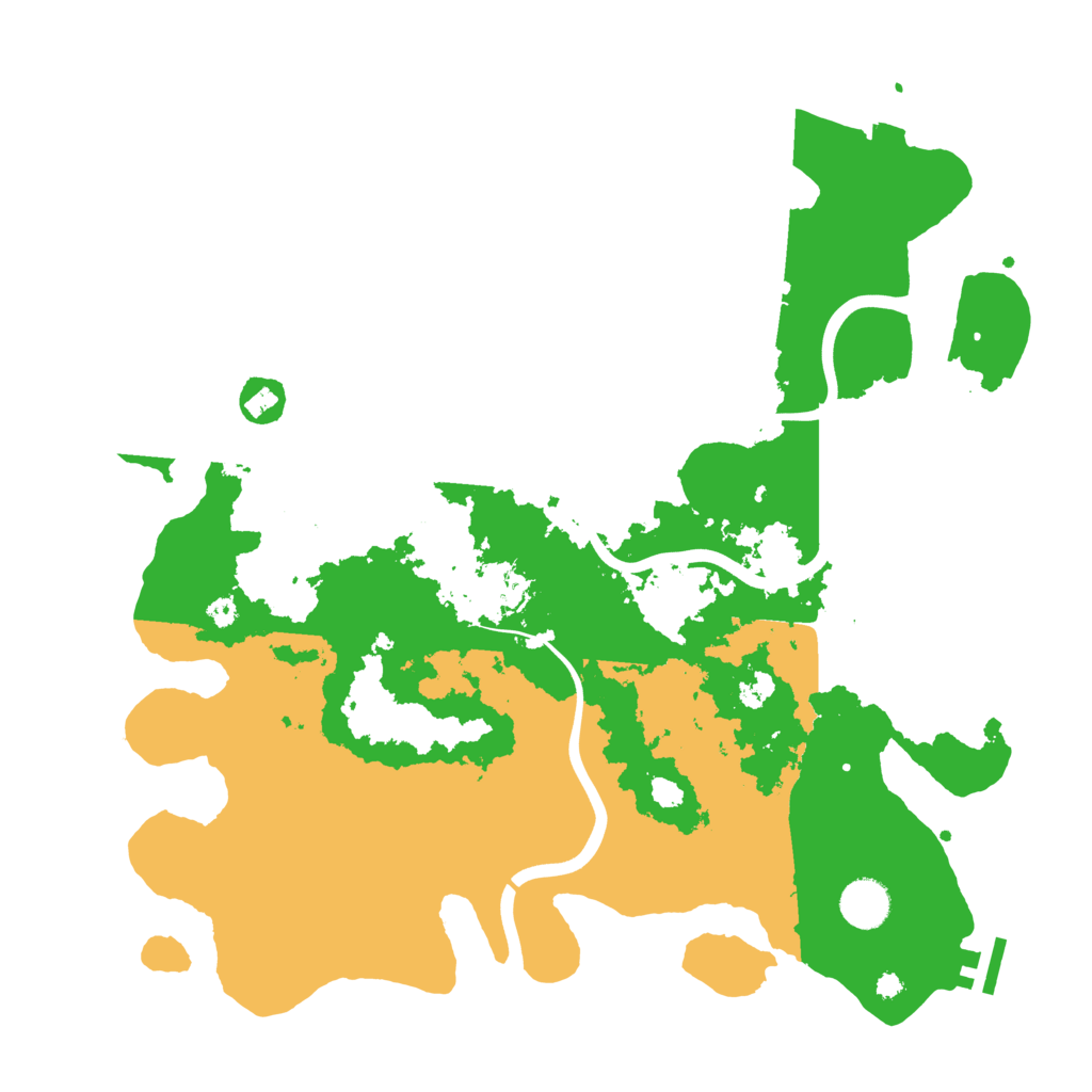 Biome Rust Map: Procedural Map, Size: 3850, Seed: 22564370