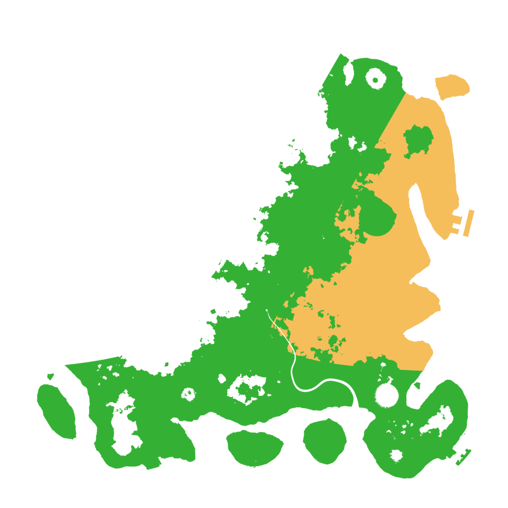 Biome Rust Map: Procedural Map, Size: 3800, Seed: 4302361