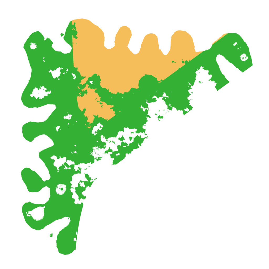 Biome Rust Map: Procedural Map, Size: 3800, Seed: 70956087