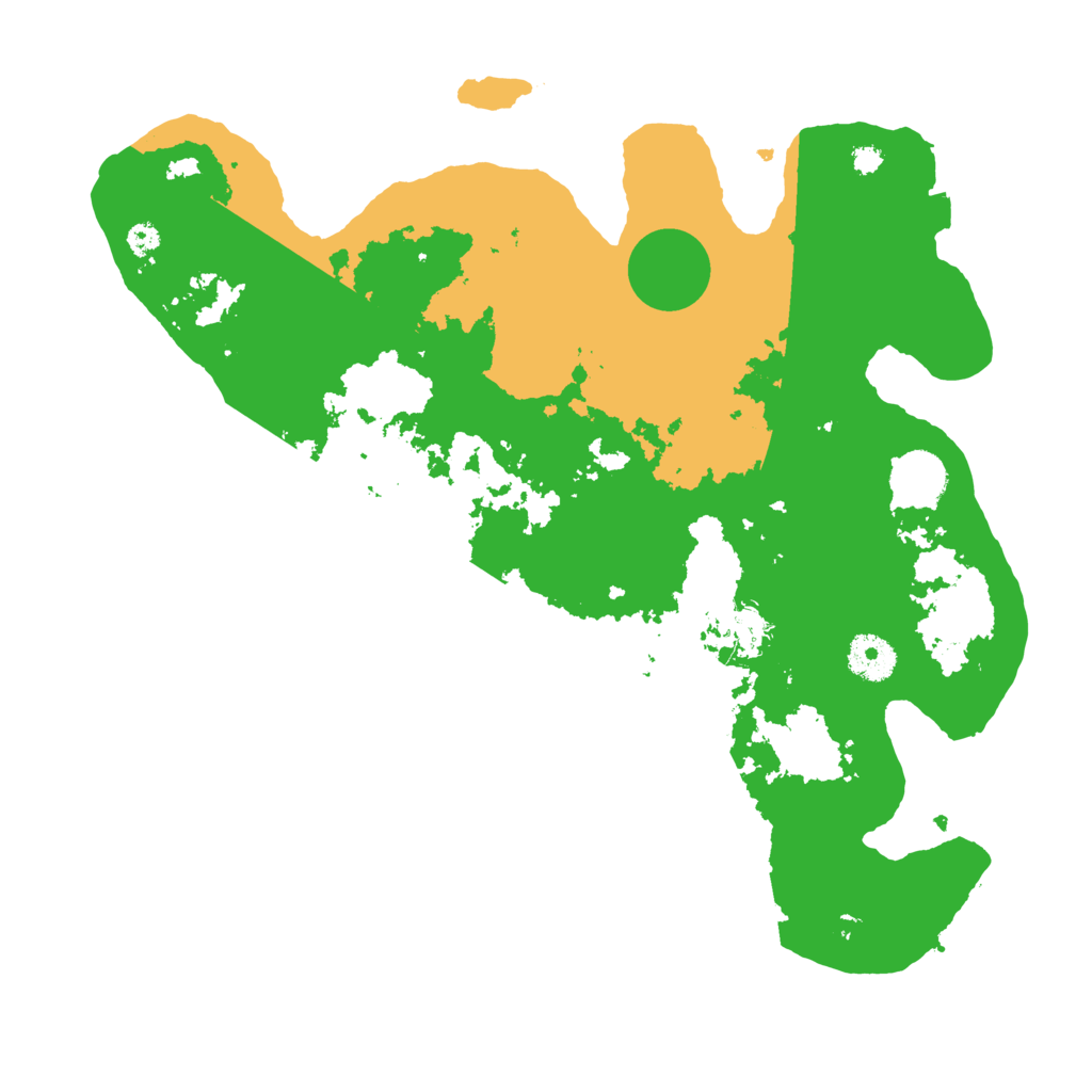 Biome Rust Map: Procedural Map, Size: 3500, Seed: 87585724