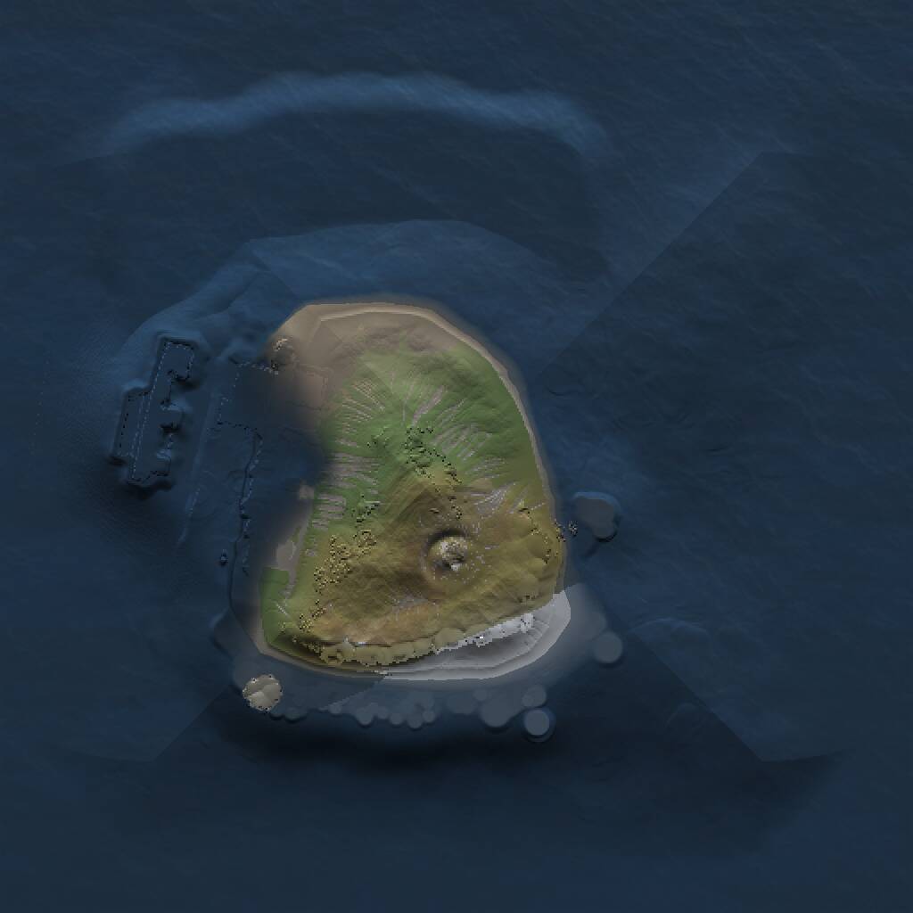 Rust Map: Procedural Map, Size: 1000, Seed: 570323163, 2 Monuments