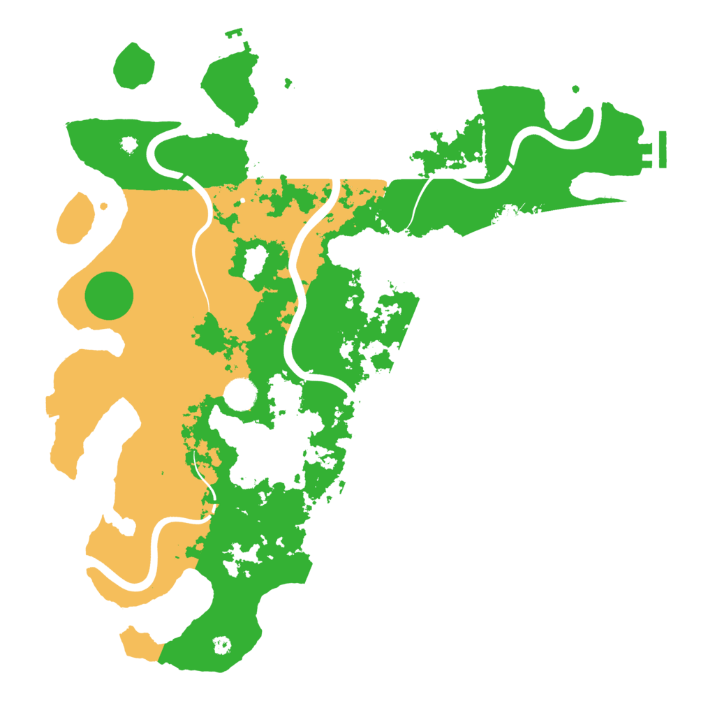 Biome Rust Map: Procedural Map, Size: 3900, Seed: 82655321