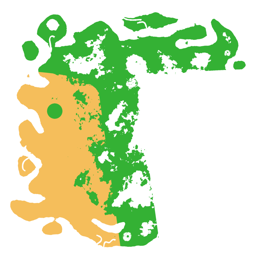 Biome Rust Map: Procedural Map, Size: 4500, Seed: 1700743546