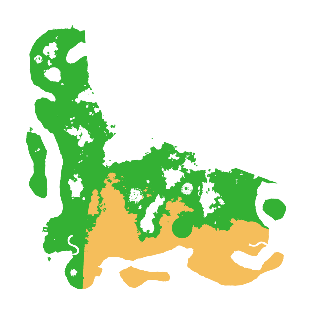 Biome Rust Map: Procedural Map, Size: 4000, Seed: 64730227