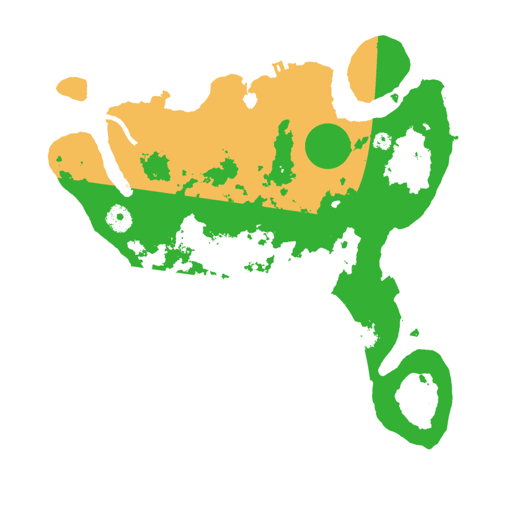 Biome Rust Map: Procedural Map, Size: 3000, Seed: 1314094154