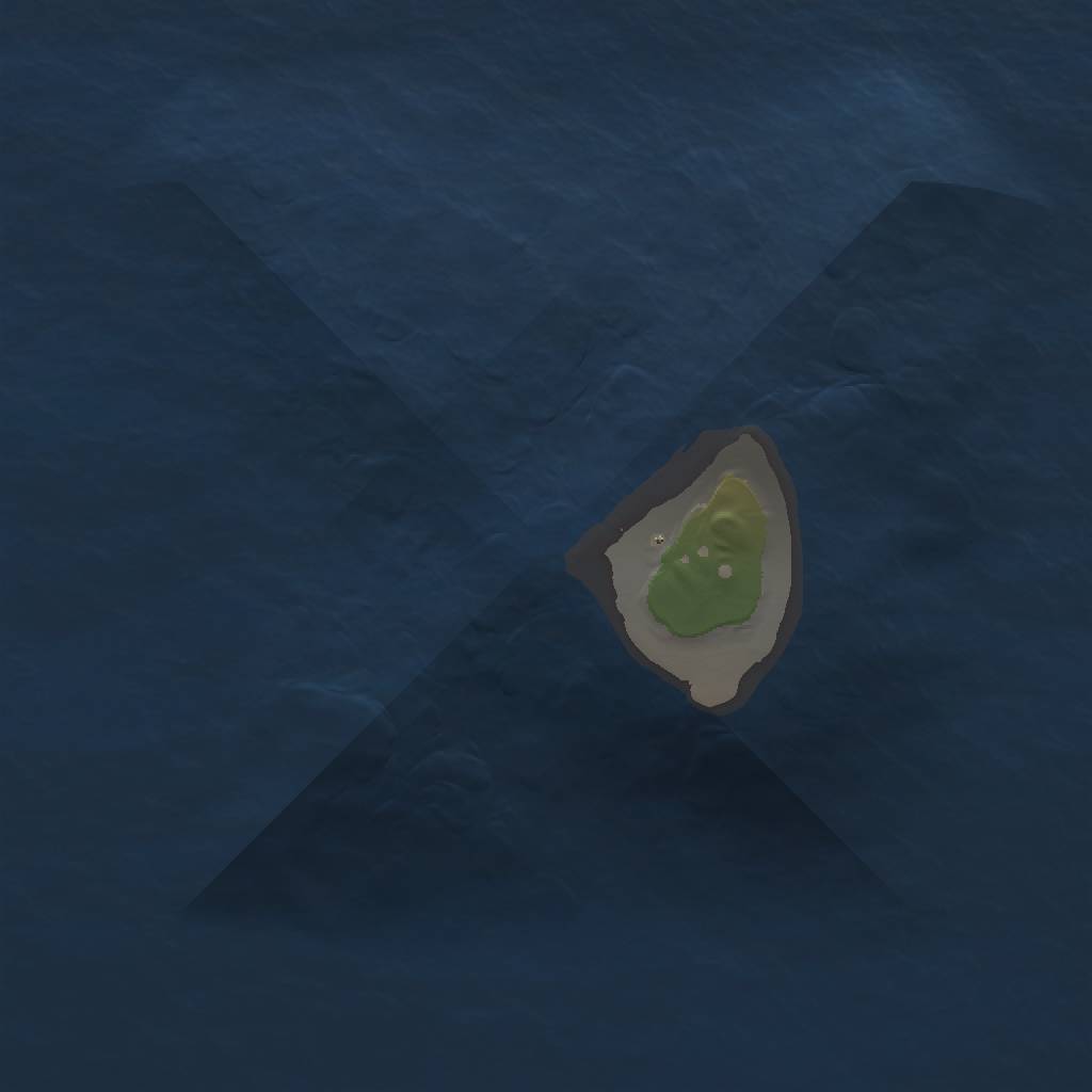 Rust Map: Procedural Map, Size: 1000, Seed: 1578906134, 3 Monuments