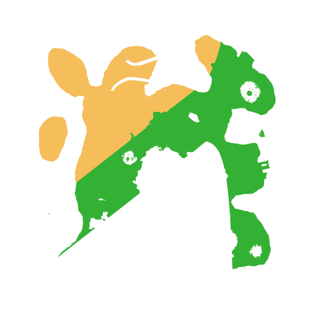 Biome Rust Map: Procedural Map, Size: 2400, Seed: 723648966