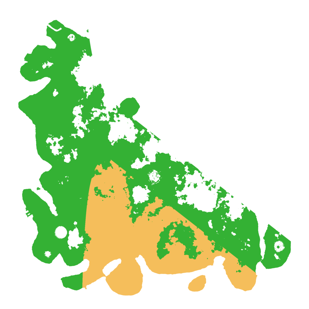 Biome Rust Map: Procedural Map, Size: 4500, Seed: 188959603