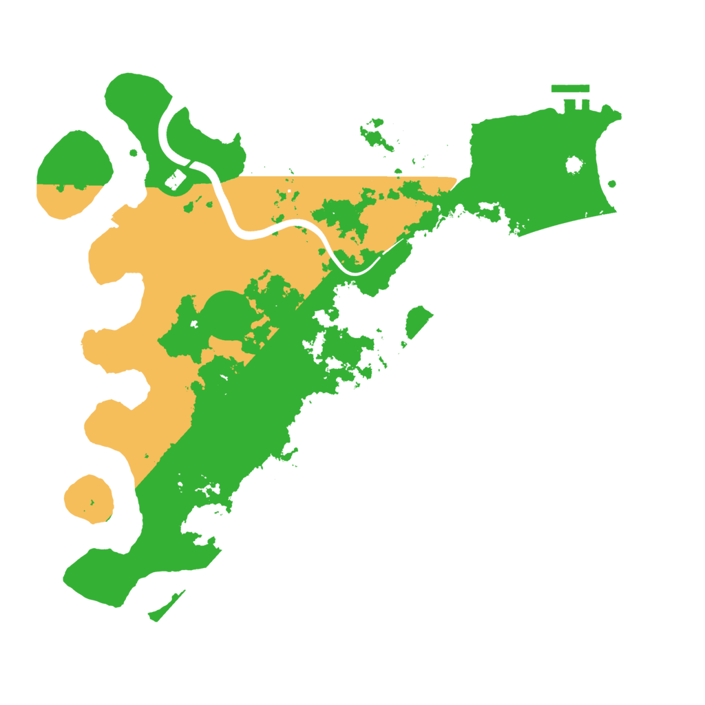 Biome Rust Map: Procedural Map, Size: 3750, Seed: 2037250303