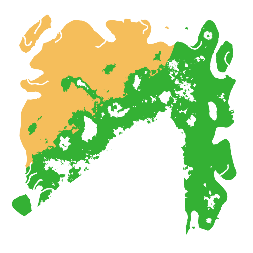 Biome Rust Map: Procedural Map, Size: 4400, Seed: 6990158