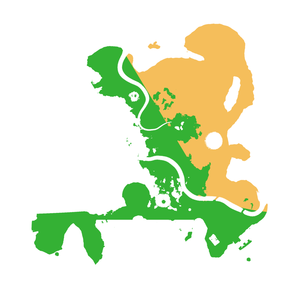 Biome Rust Map: Procedural Map, Size: 3000, Seed: 317066913