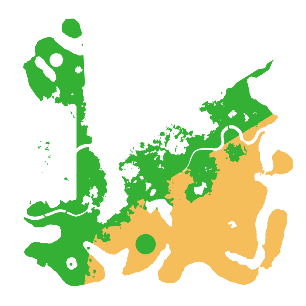 Biome Rust Map: Procedural Map, Size: 4000, Seed: 71818024