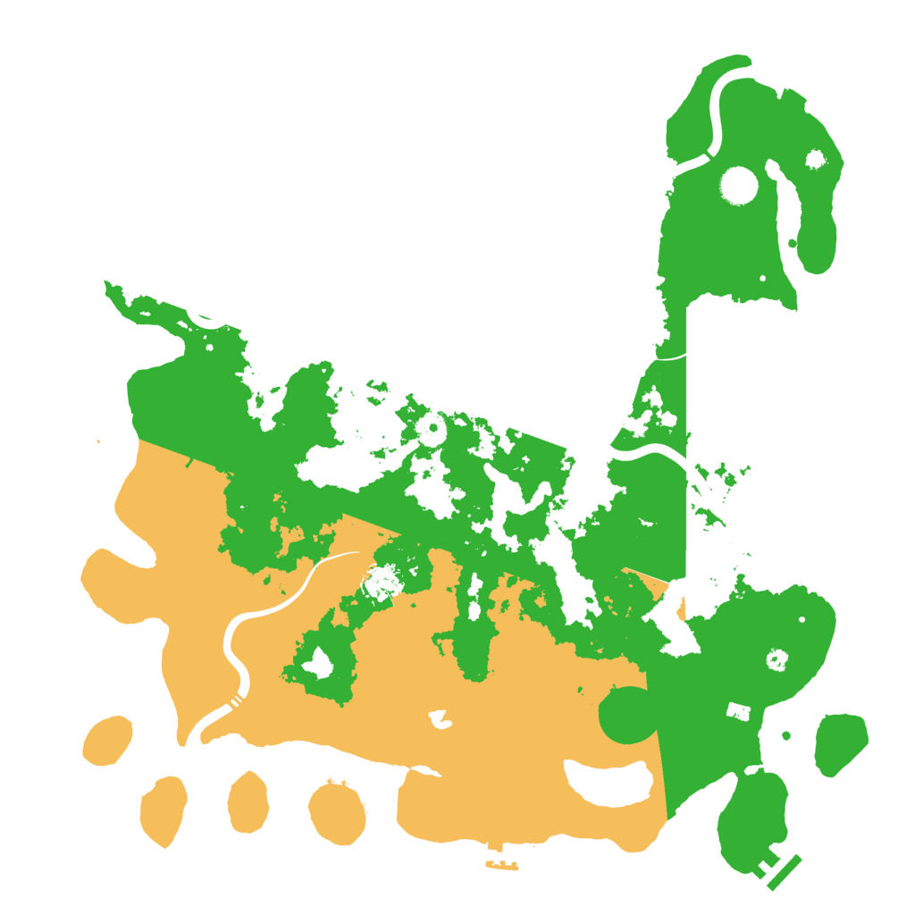 Biome Rust Map: Procedural Map, Size: 4250, Seed: 2507