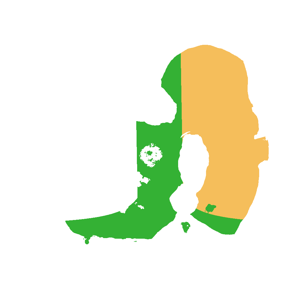 Biome Rust Map: Procedural Map, Size: 1500, Seed: 9817555