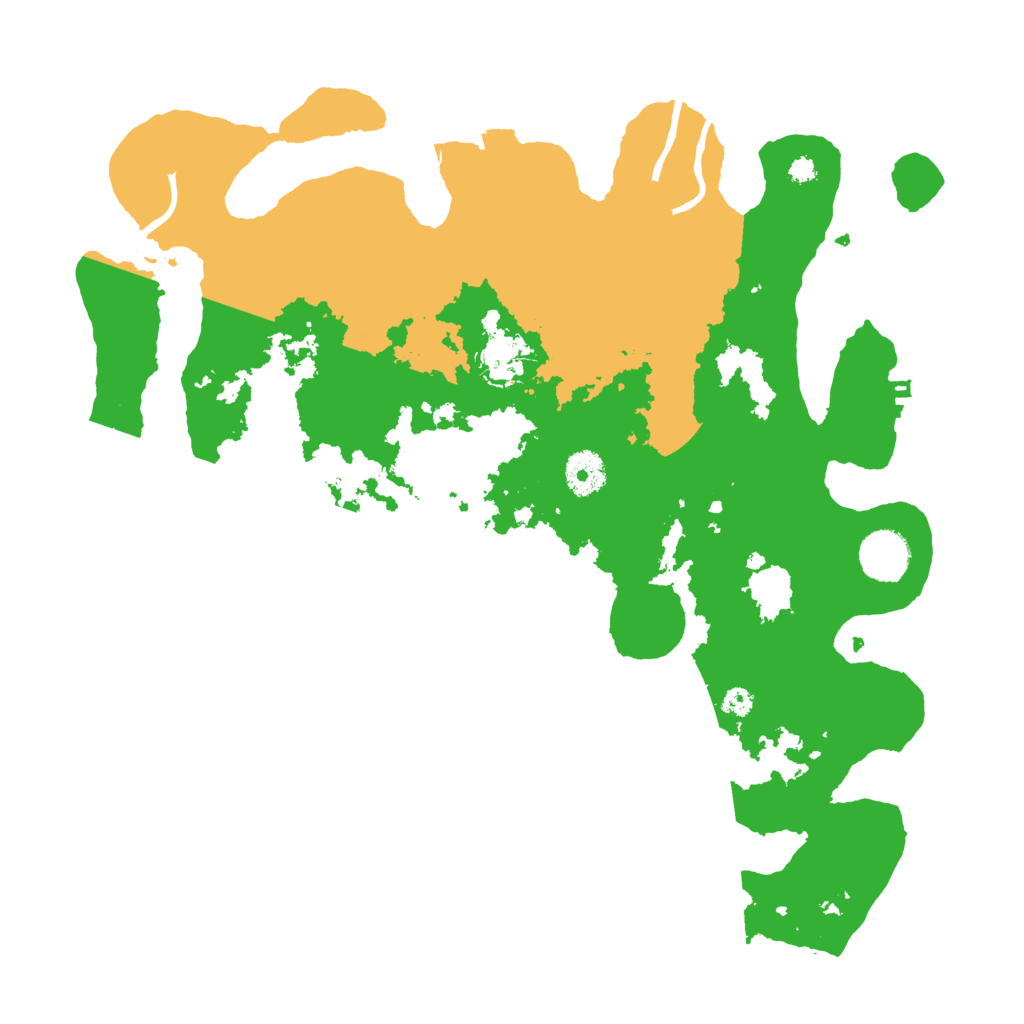 Biome Rust Map: Procedural Map, Size: 3600, Seed: 928990553