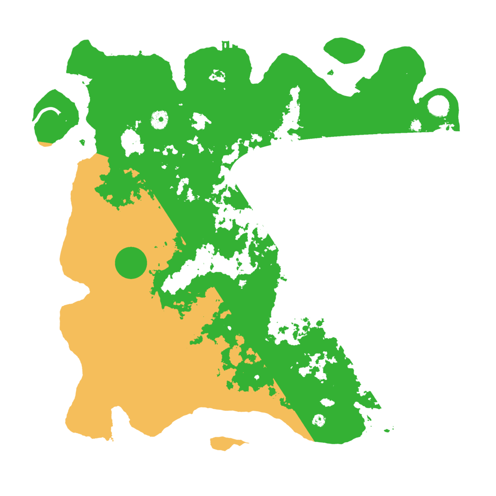 Biome Rust Map: Procedural Map, Size: 4100, Seed: 17126242