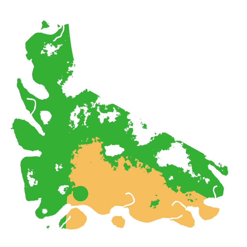Biome Rust Map: Procedural Map, Size: 4250, Seed: 10399468