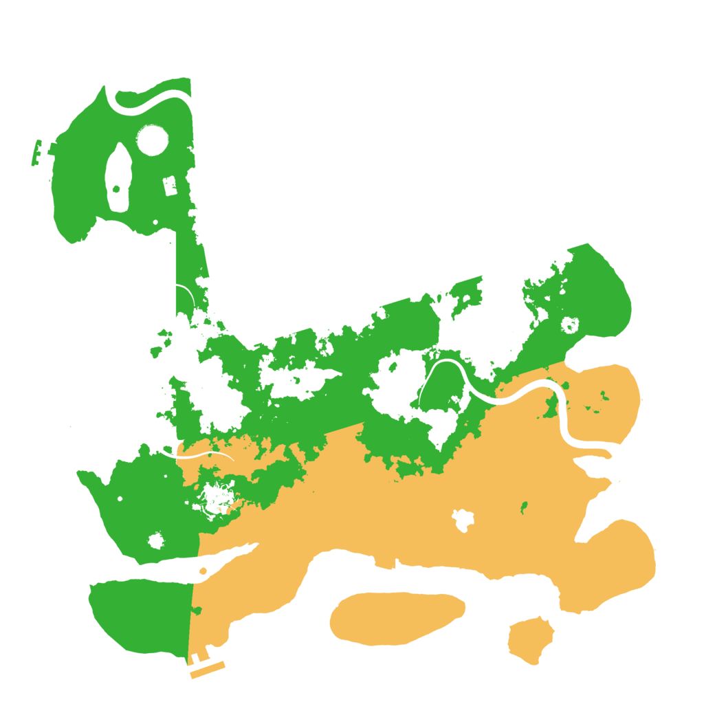 Biome Rust Map: Procedural Map, Size: 4000, Seed: 20231024