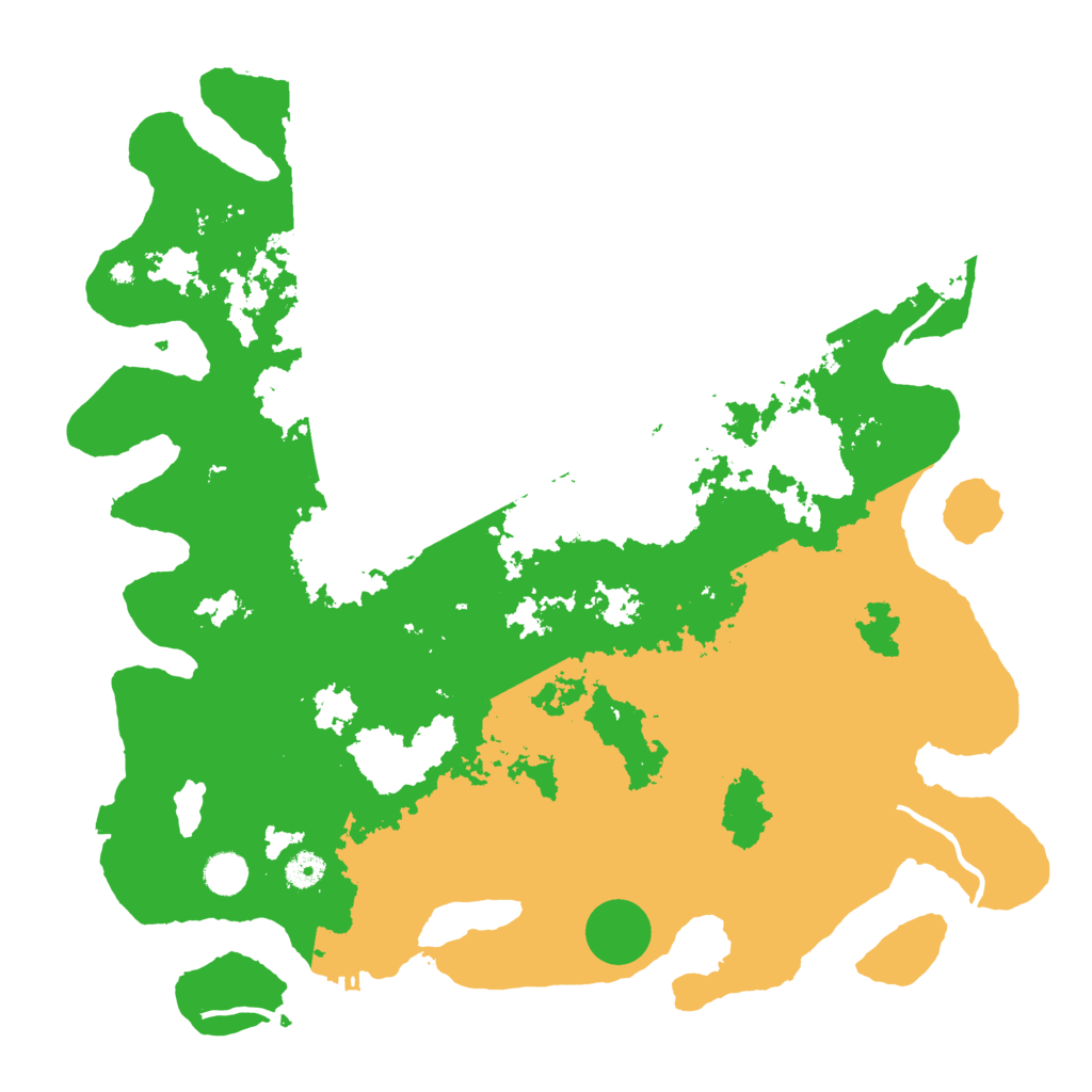 Biome Rust Map: Procedural Map, Size: 4400, Seed: 10839171