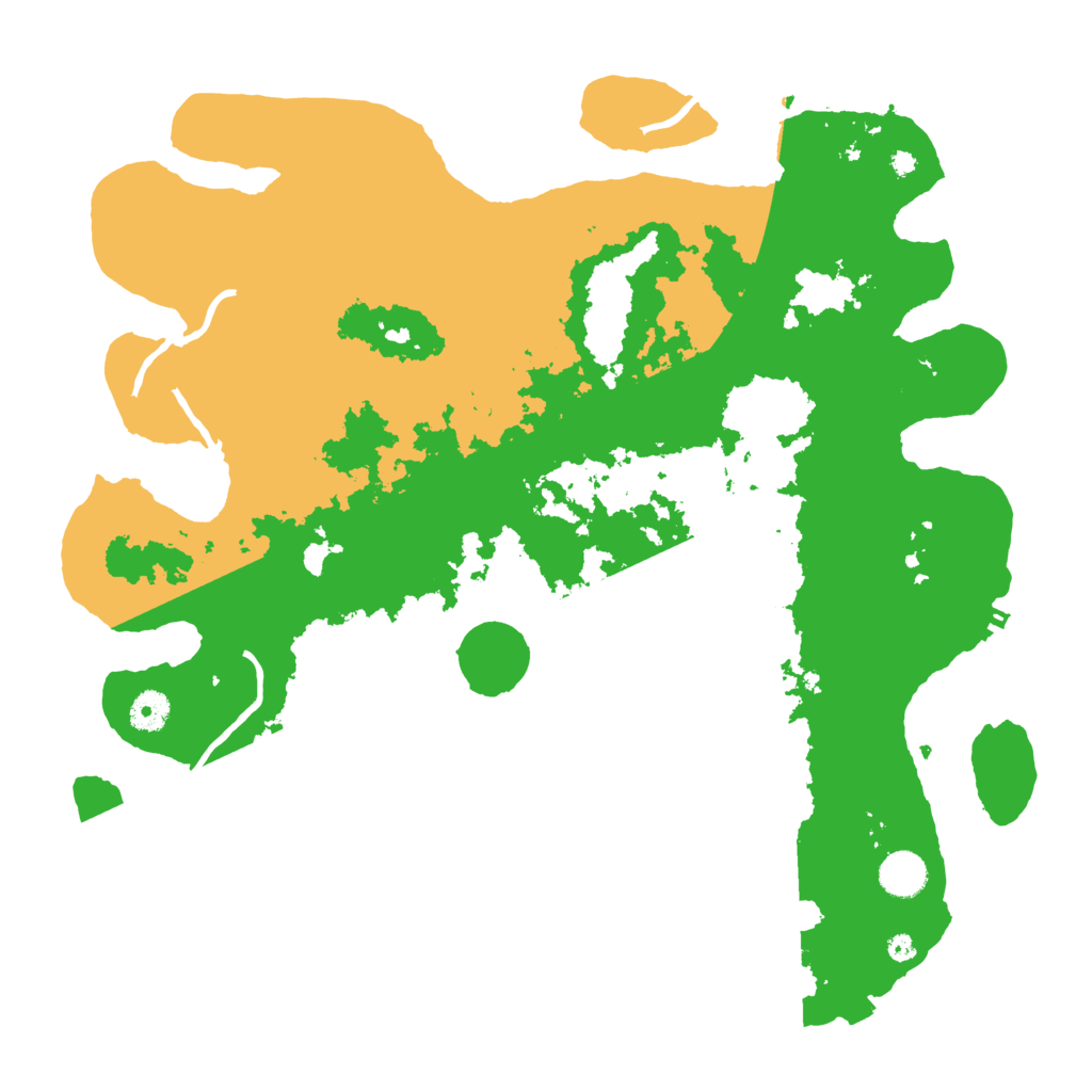 Biome Rust Map: Procedural Map, Size: 4100, Seed: 47716585