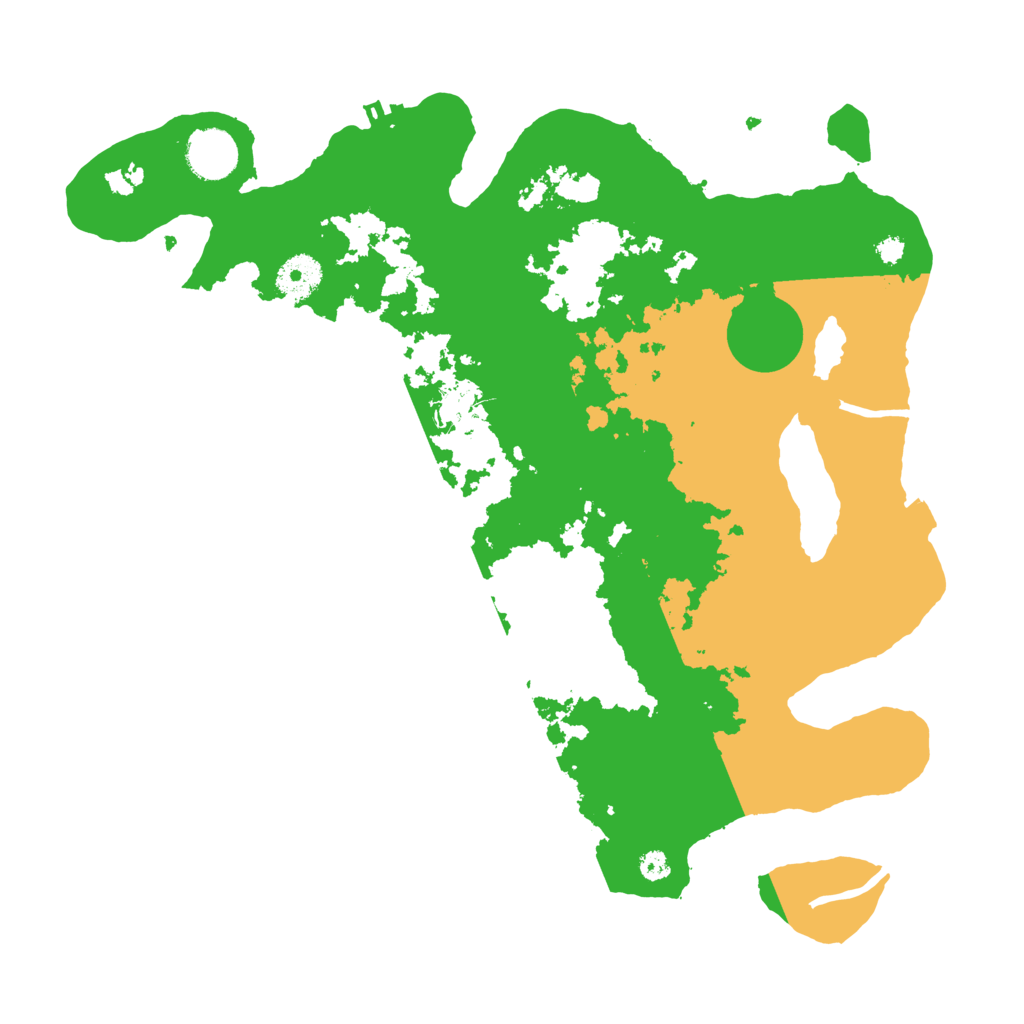 Biome Rust Map: Procedural Map, Size: 3550, Seed: 9755788