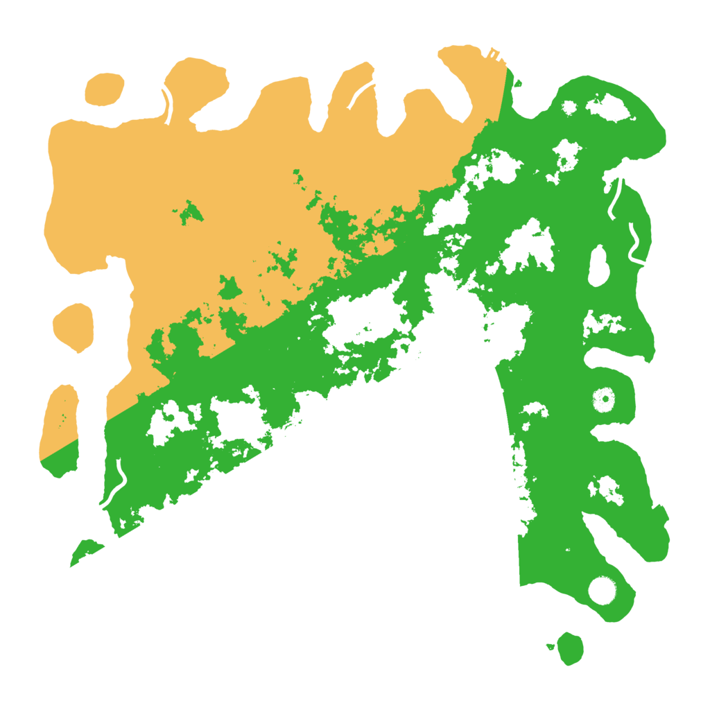 Biome Rust Map: Procedural Map, Size: 4500, Seed: 1724727410